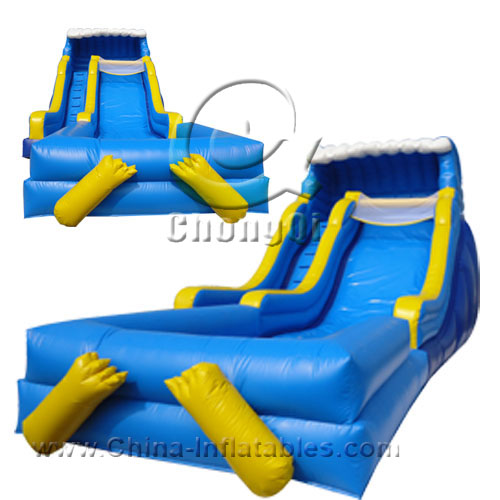 inflatable big water slide